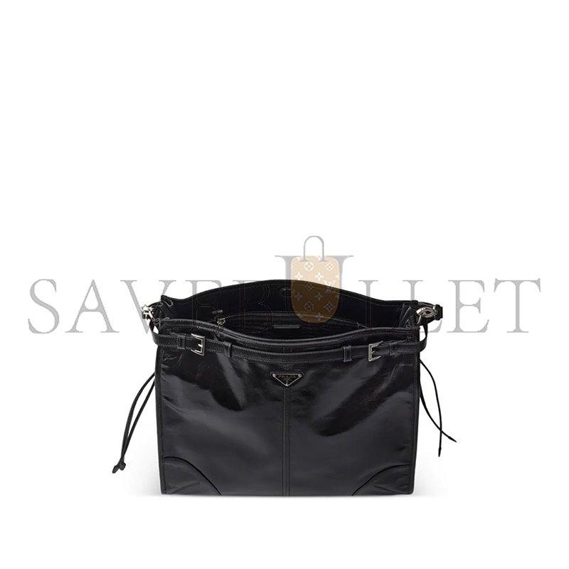 Pra*a BONNIE LEATHER HANDBAG 2VH216 (30*29.5*8cm)